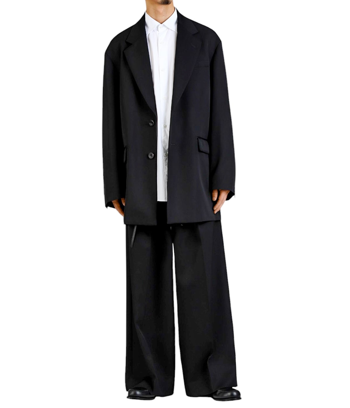 stein スラックス ST. 219-1 M stein】EXTRA WIDE TROUSERS - DARK CHARCOAL | 公式通販サイト