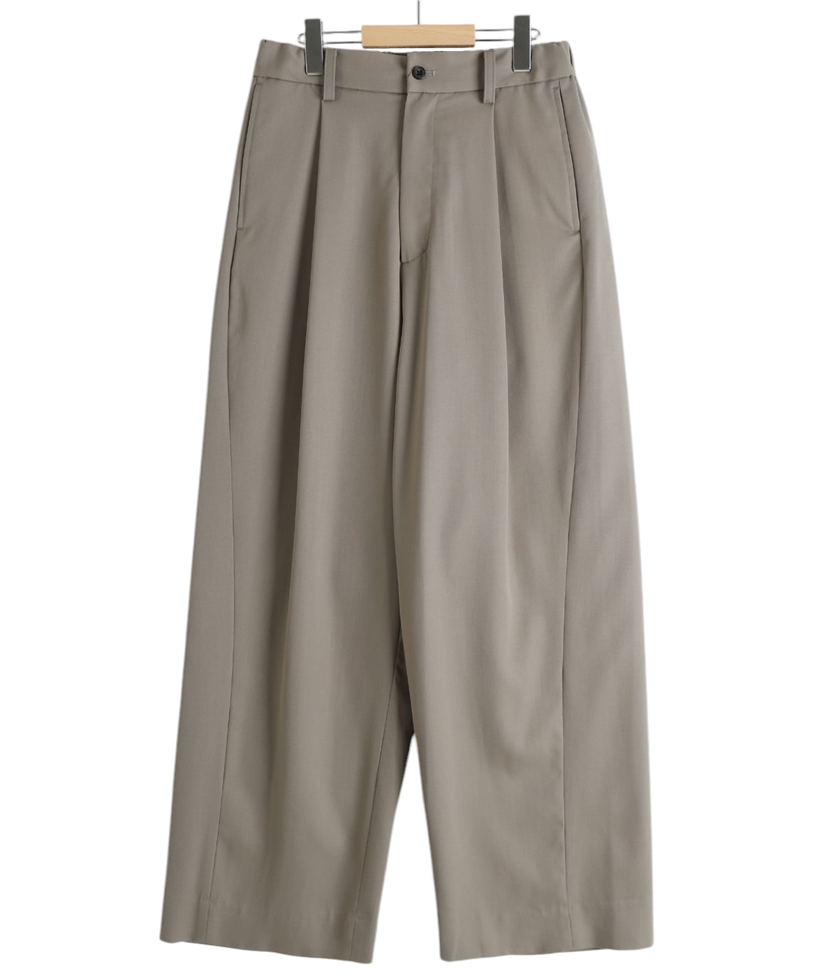 TWIST SEAM WIDE EASY TROUSERS