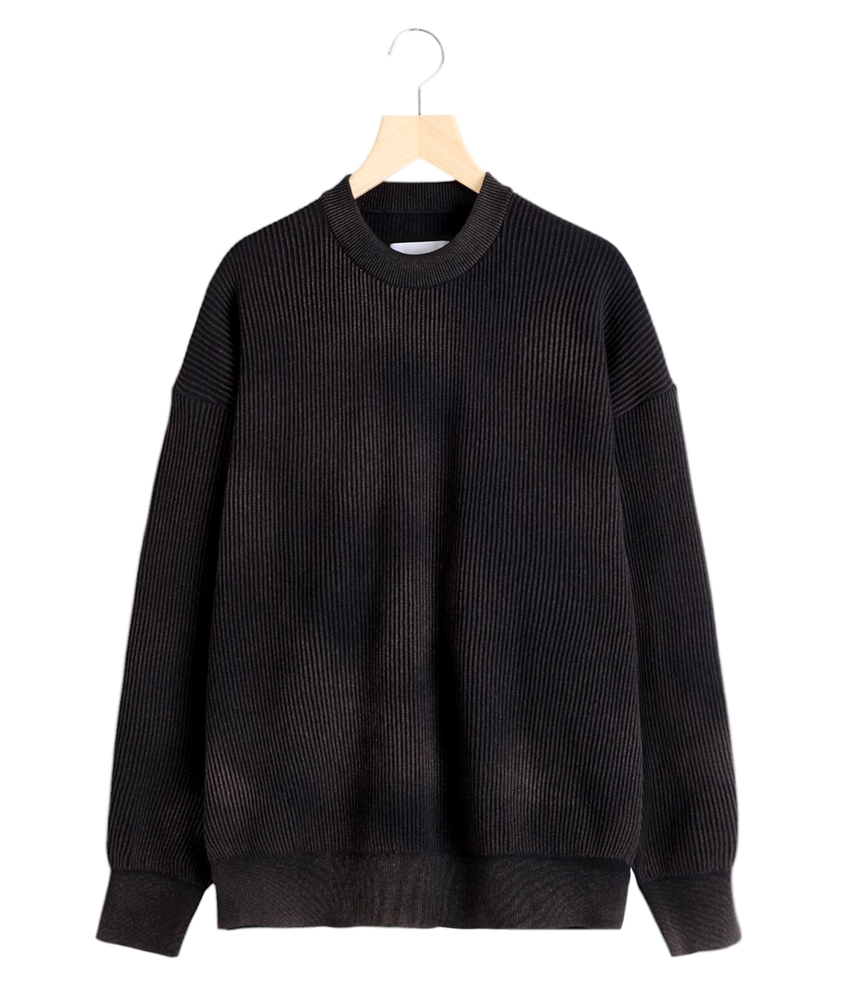 DISCOLORATION RIB KNIT LS | ssstein(シュタイン) / トップス