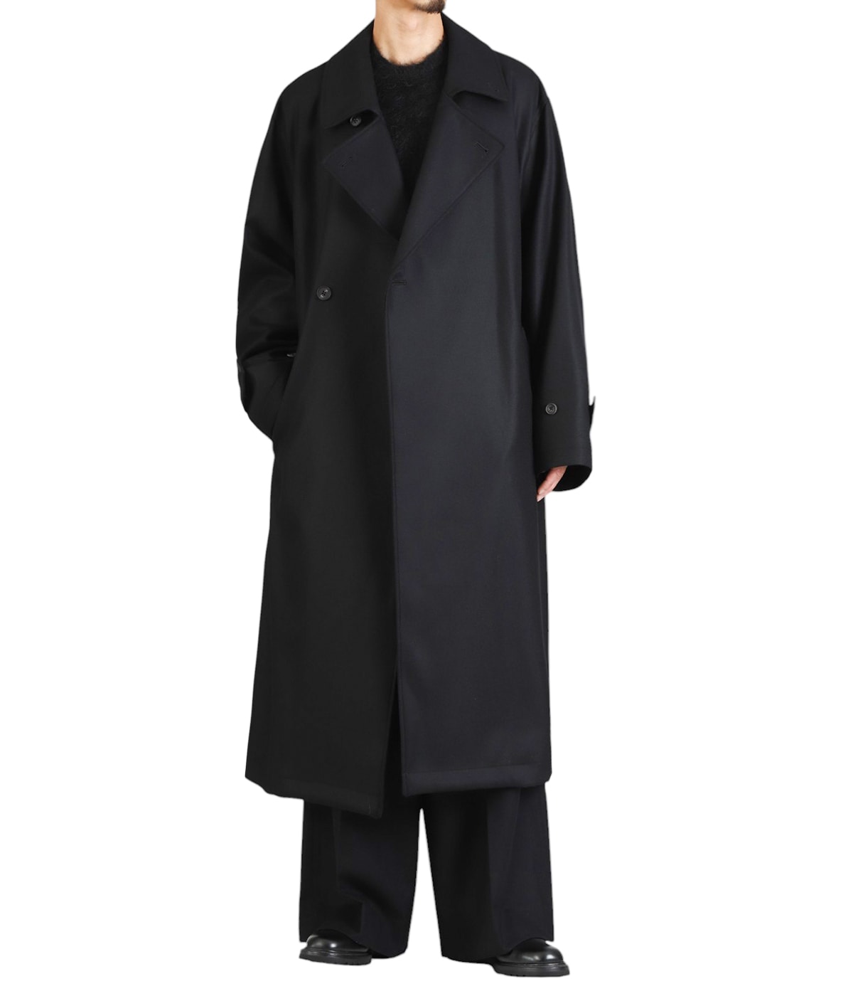 OVERSIZED DOUBLE BREASTED COAT | ssstein(シュタイン