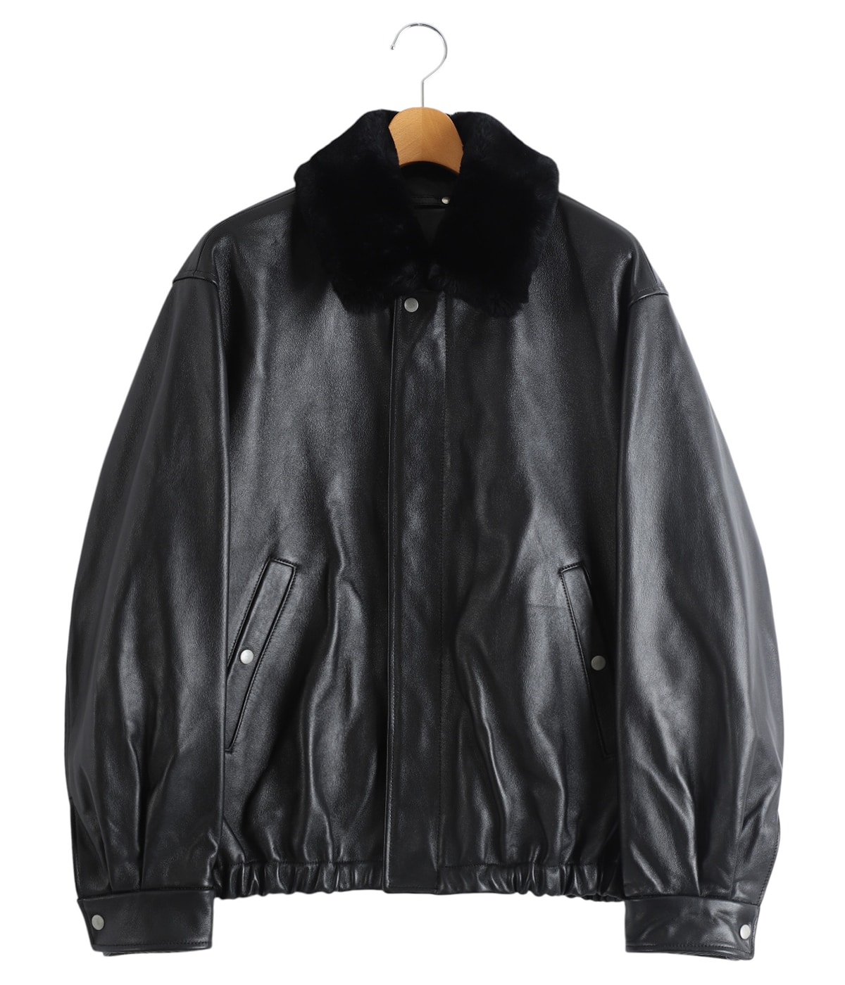 bedwin SHEEP LEATHER JKT CASSIDY レザー 4 MOUTON COLLAR SHEEP LEATHER ZIP JACKET | ssstein(シュタイン