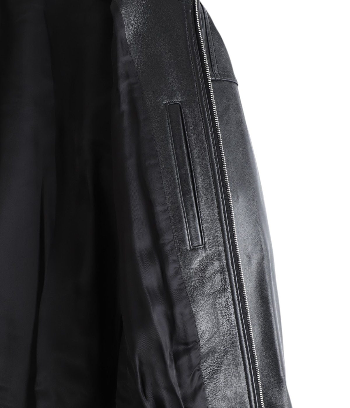 SHEEP LEATHER STAND COLLAR JACKET | ssstein(シュタイン) / アウター