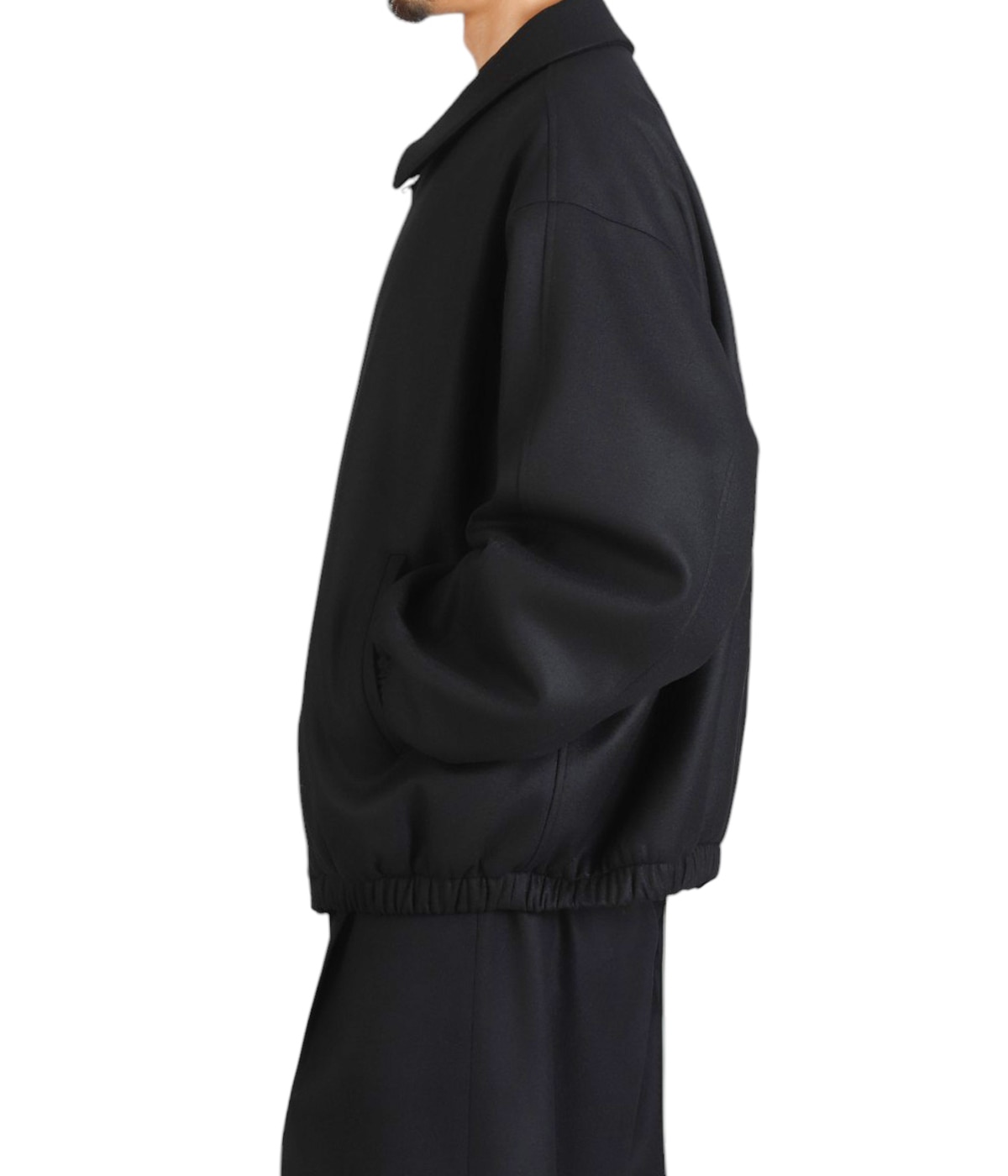 MELTON OVERSIZED ZIP JACKET | ssstein(シュタイン) / アウター