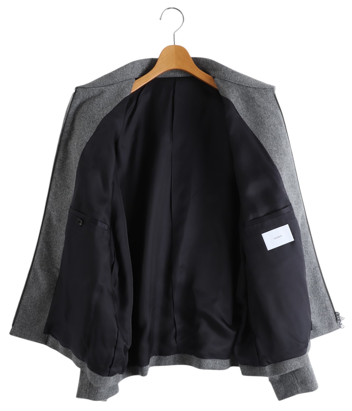 W/CA BEAVER ZIP SHORT JACKET | ssstein(シュタイン