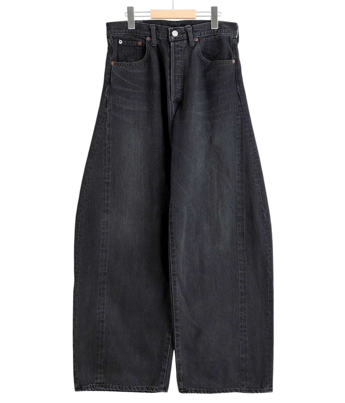 DEFORMATION WIDE DENIM JEANS