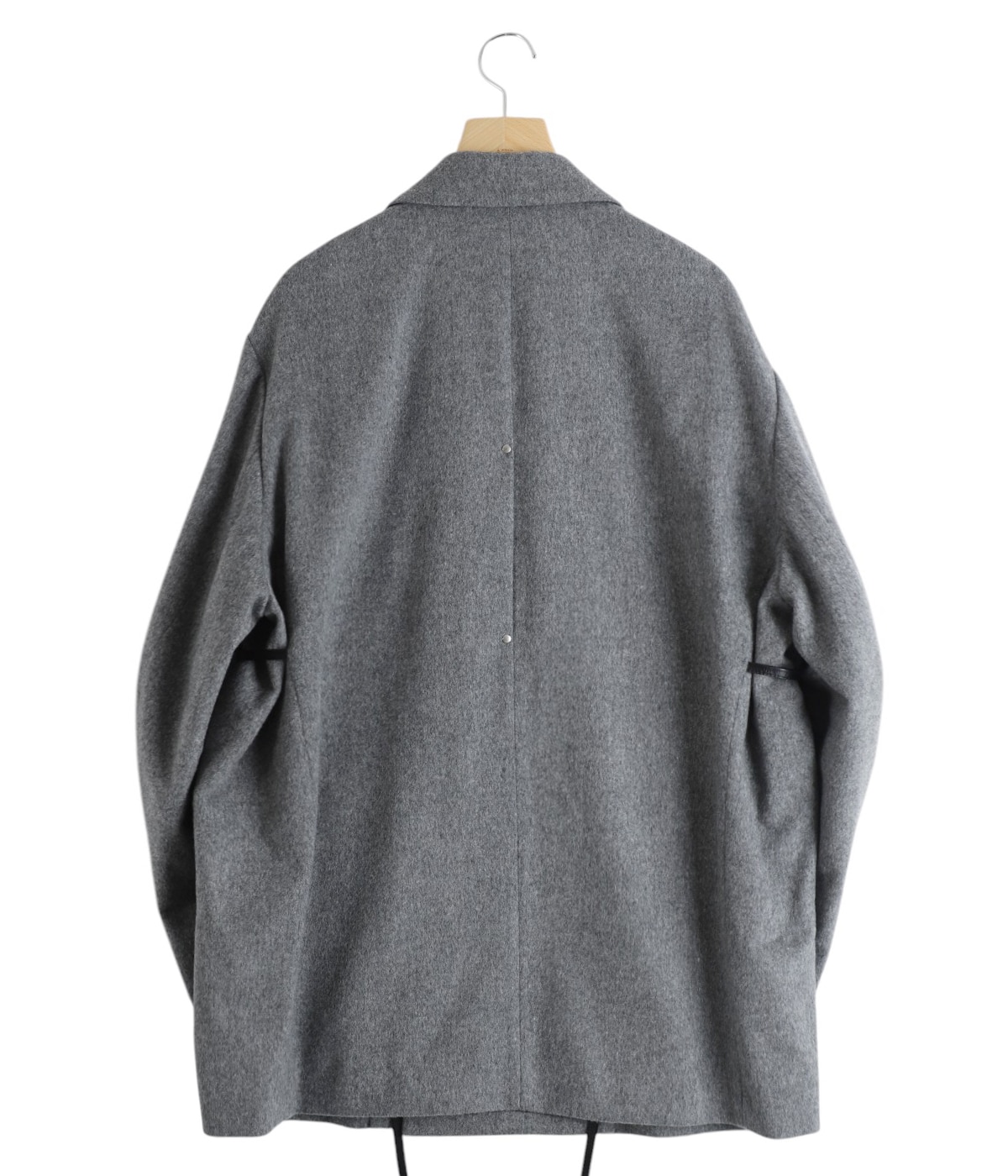 W/CA BEAVER BACK SLASH PEAK LAPEL JACKET | ssstein(シュタイン