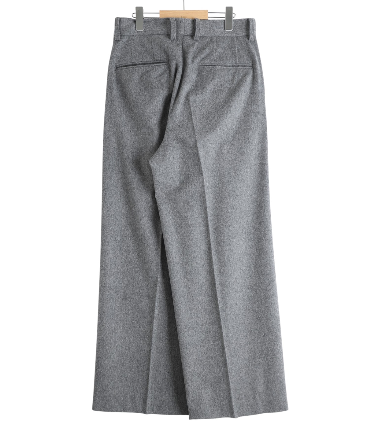 新品 ssstein W/CA BEAVER STRAIGHT TROUSERS ssstein シュタイン】 W/CA BEAVER STRAIGHT TROUSERS / BLACK