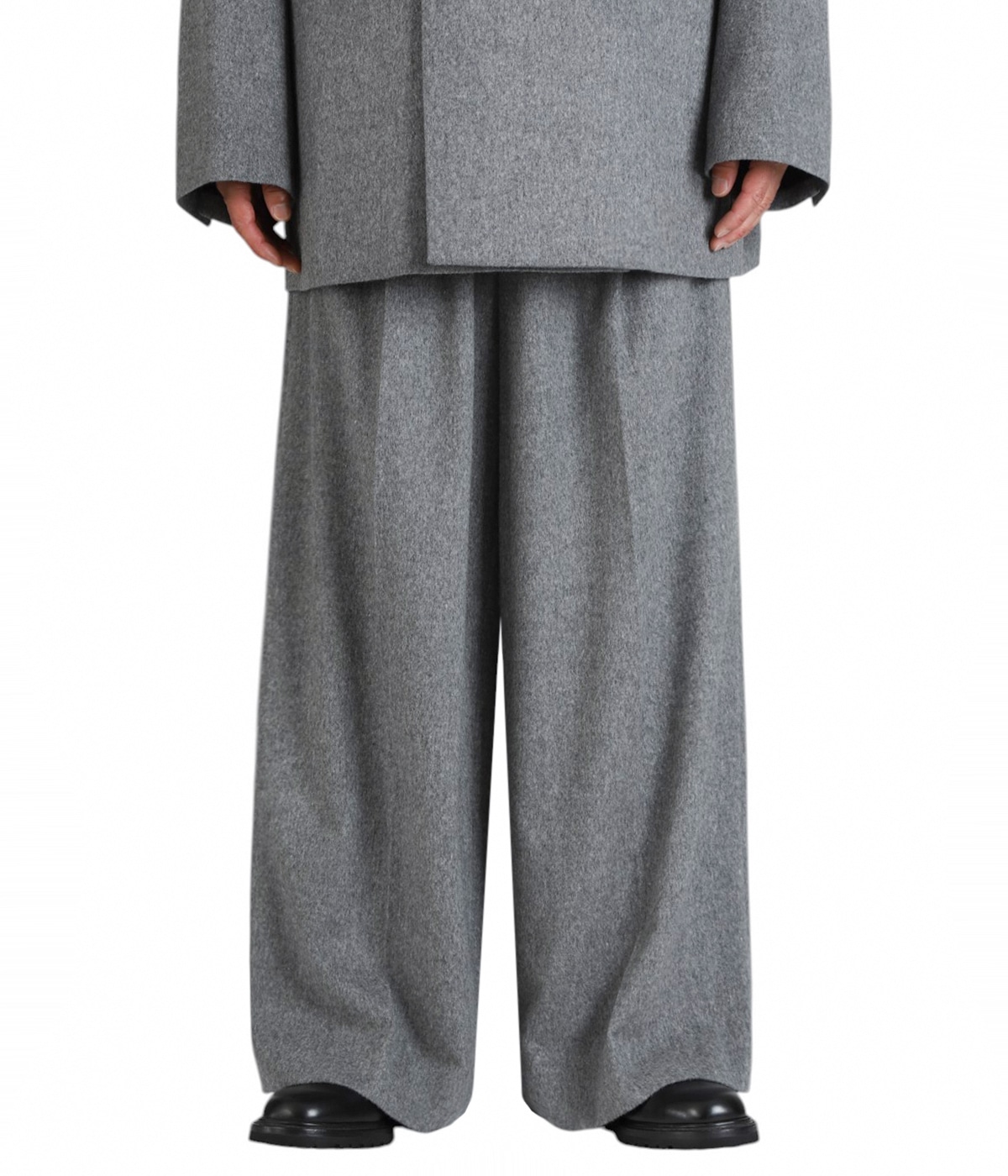 stein シュタイン EX wide trousers S スラックス パンツ stein(シュタイン)/EX WIDE TAPERED TROUSERS/Dark navy 通販