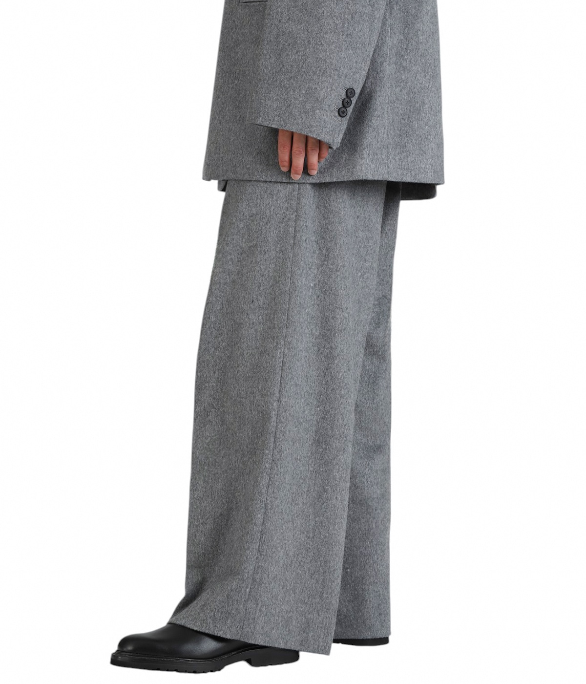 W/CA BEAVER EXTRA WIDE TROUSERS | ssstein(シュタイン) / パンツ