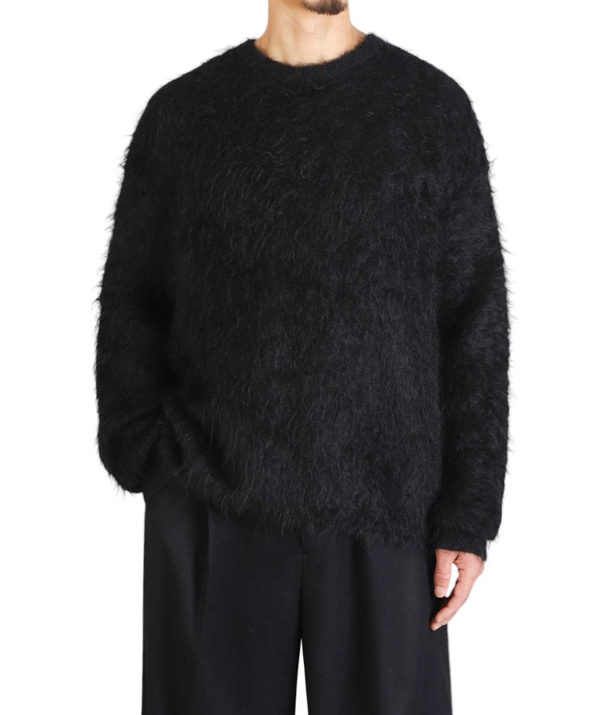 【別注】TRICOT AAST 希少サイズ２ KID MOHAIR KNIT CREW NECK LS | ssstein(シュタイン