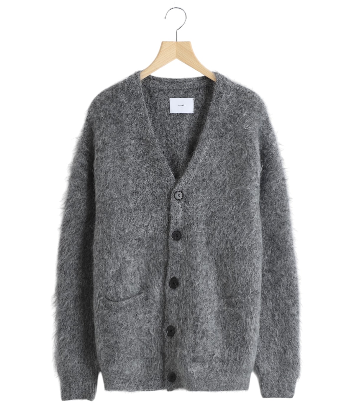 KID MOHAIR KNIT V NECK CARDIGAN | ssstein(シュタイン