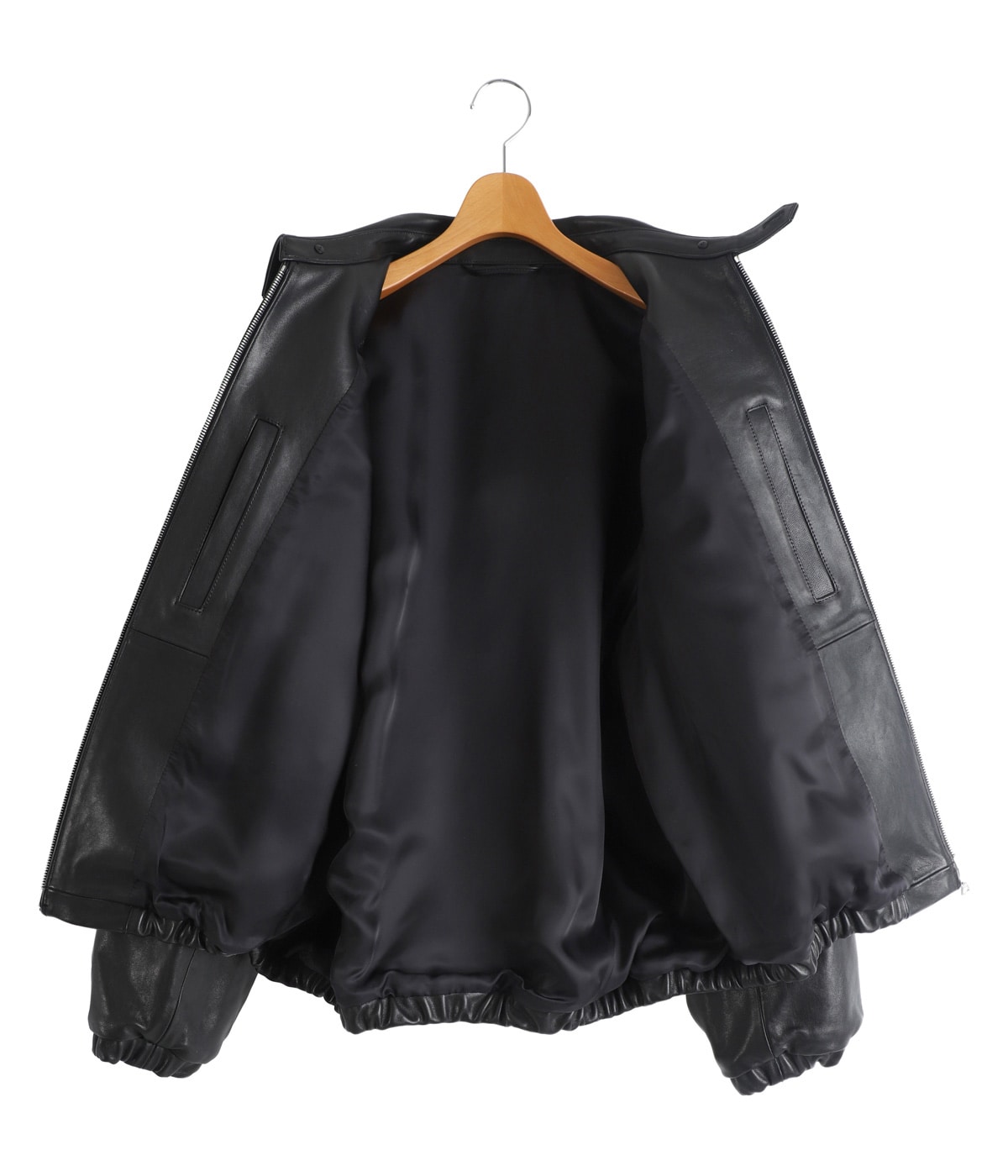 LAMBS LEATHER LIGHT ZIP JACKET | ssstein(シュタイン) / アウター