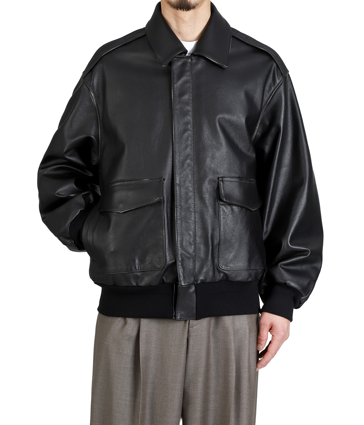 ジャケット・アウター LEATHER FLIGHT JK LEATHER FLIGHT JK