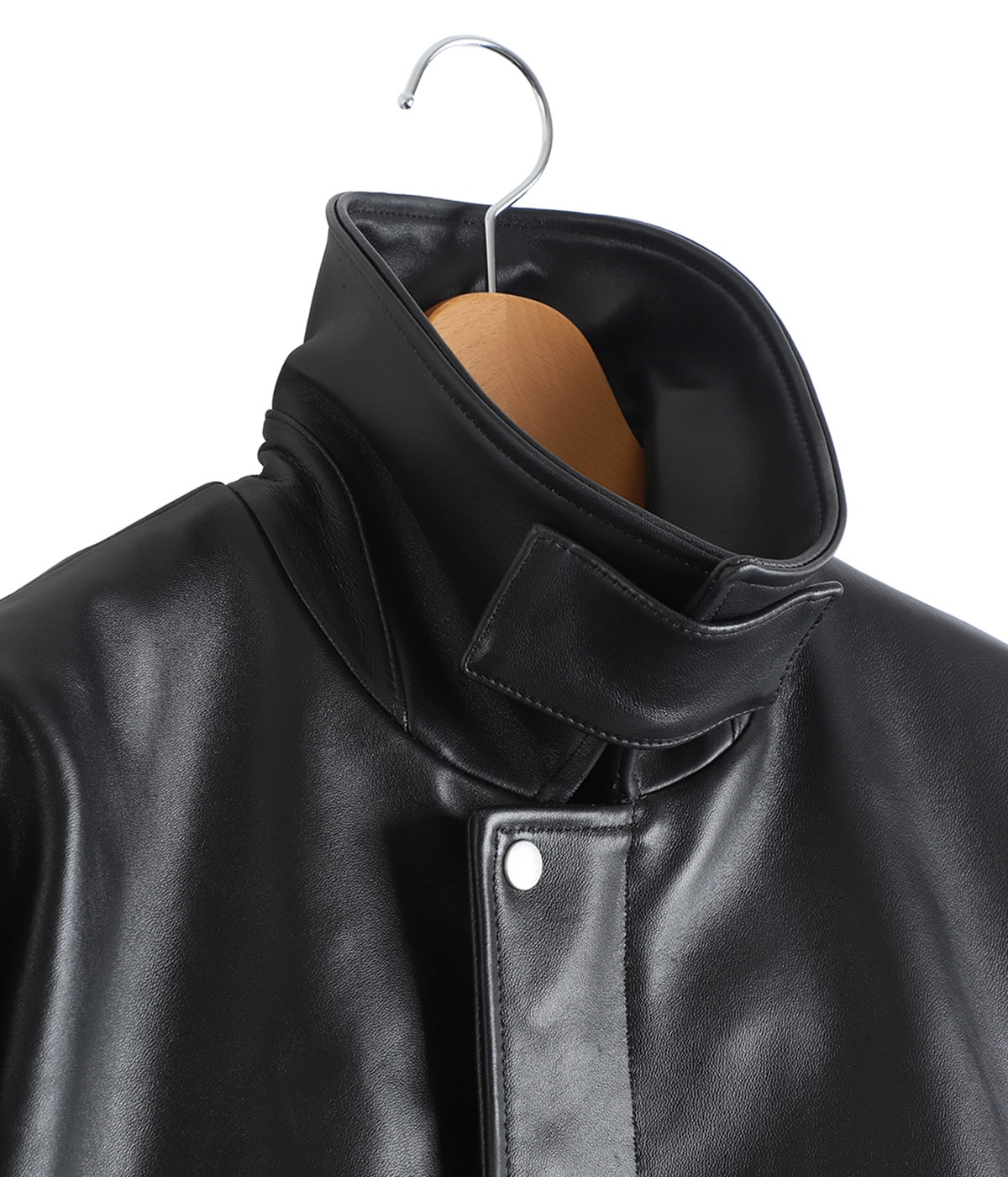 SHEEP LEATHER ZIP SHORT JACKET | ssstein(シュタイン) / アウター