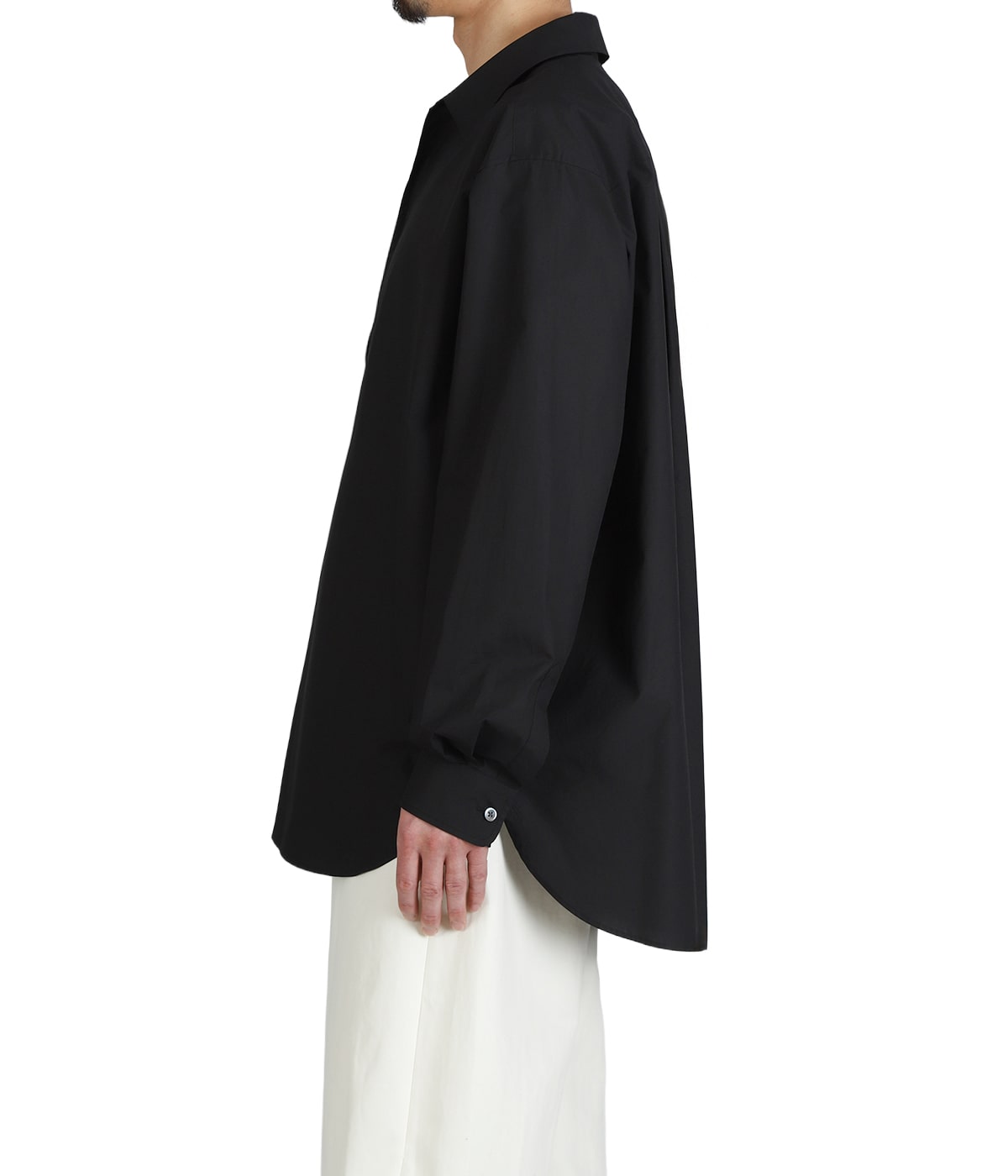 SUVIN COTTON OVERSIZED SKIPPER SHIRT | ssstein(シュタイン