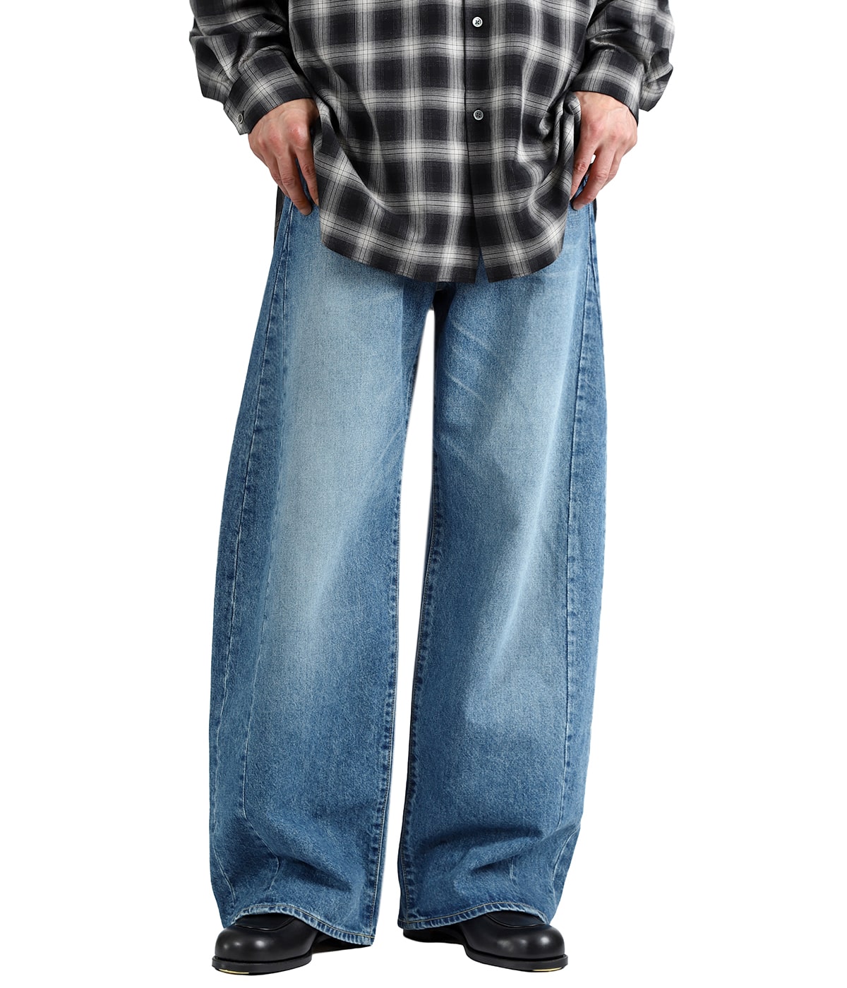 DEFORMATION WIDE DENIM PANTS | ssstein(シュタイン) / パンツ デニム