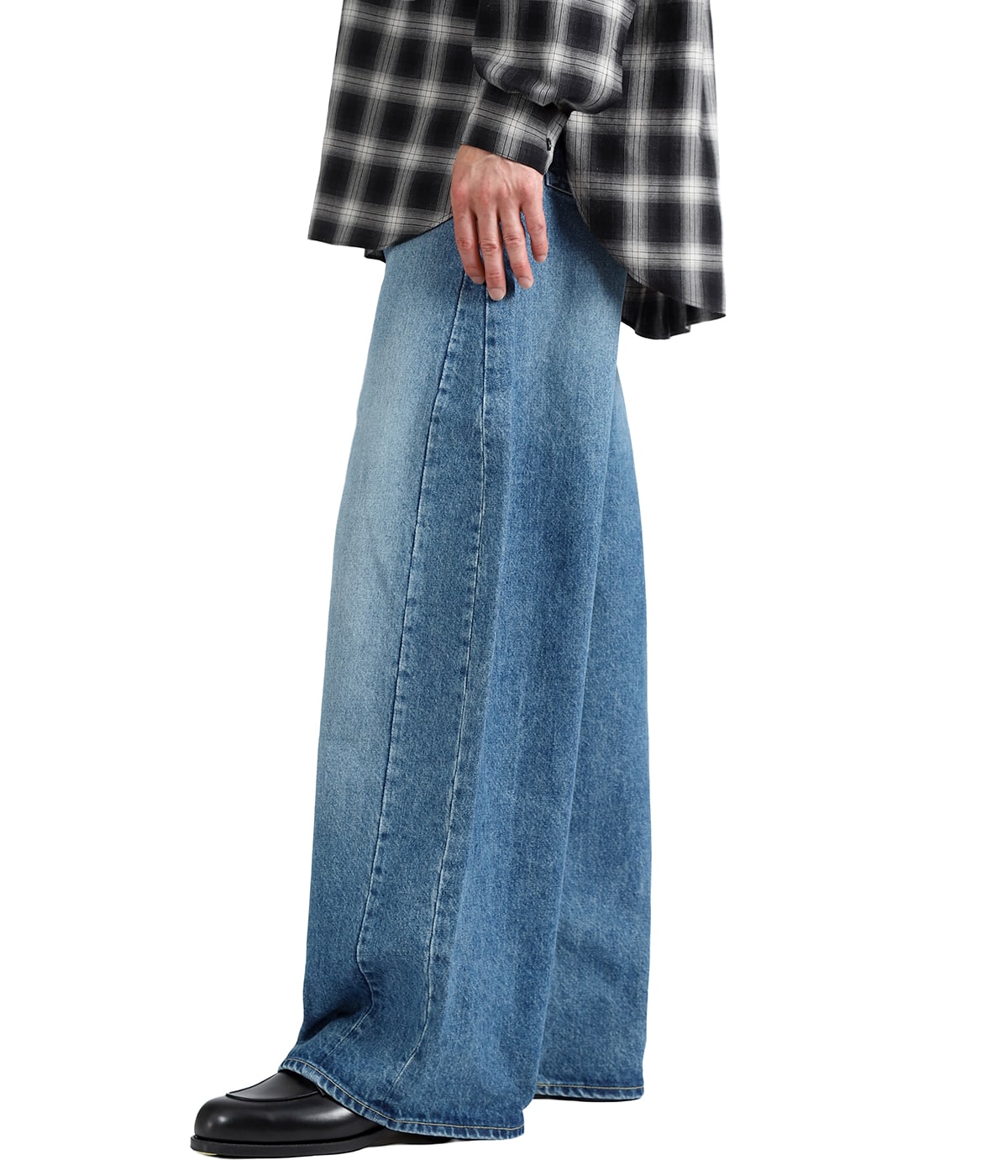DEFORMATION WIDE DENIM PANTS | ssstein(シュタイン) / パンツ デニム