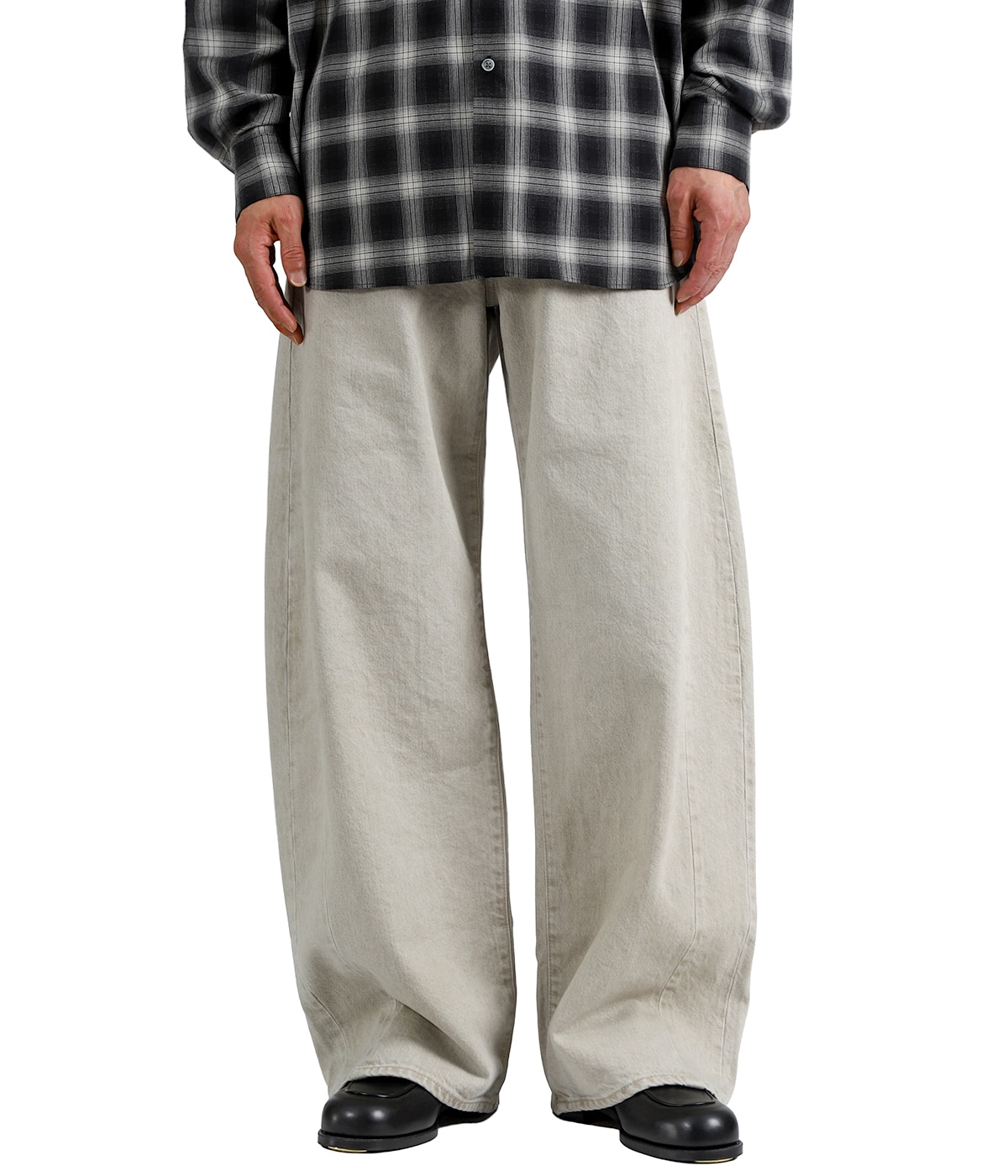 DEFORMATION WIDE COLOR DENIM PANTS | ssstein(シュタイン) / パンツ