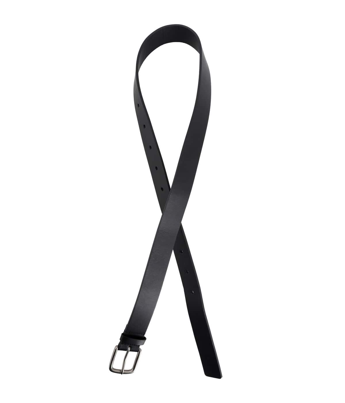 CLASSIC LEATHER BELT (PINNED BUCKLE) | ssstein(シュタイン