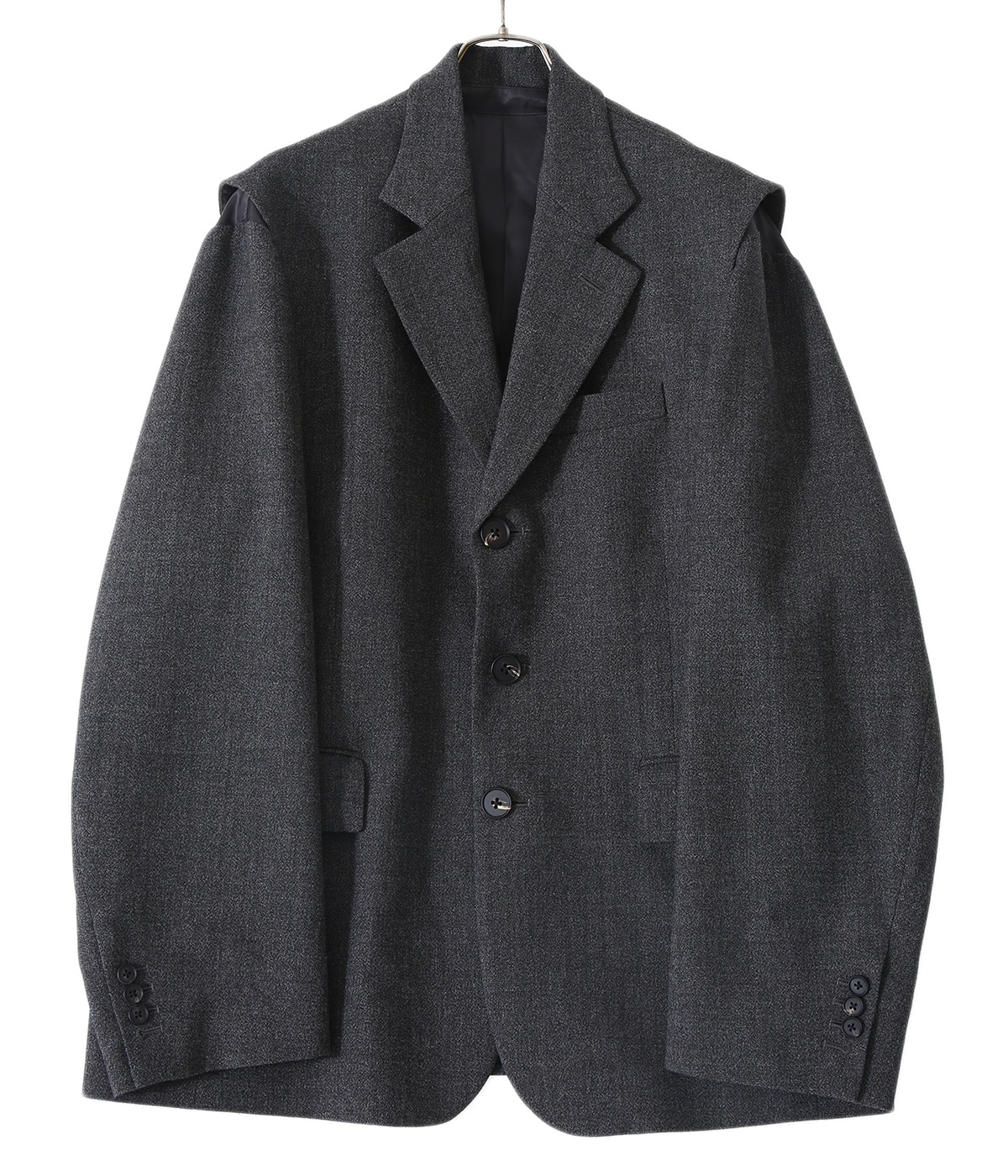 ジャケット・アウター Stein oversized combination jacket 21AW stein(シュタイン)21AWのセットアップ着てみました！ / スタッフ