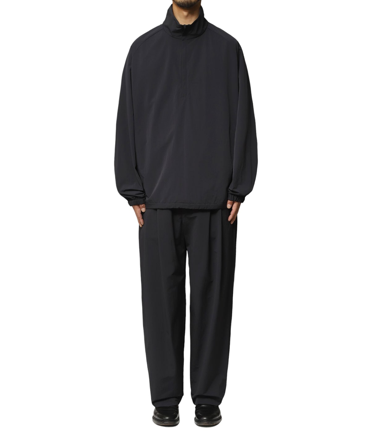 WINDPROOF NYLON HALF ZIP PULLOVER | ssstein(シュタイン