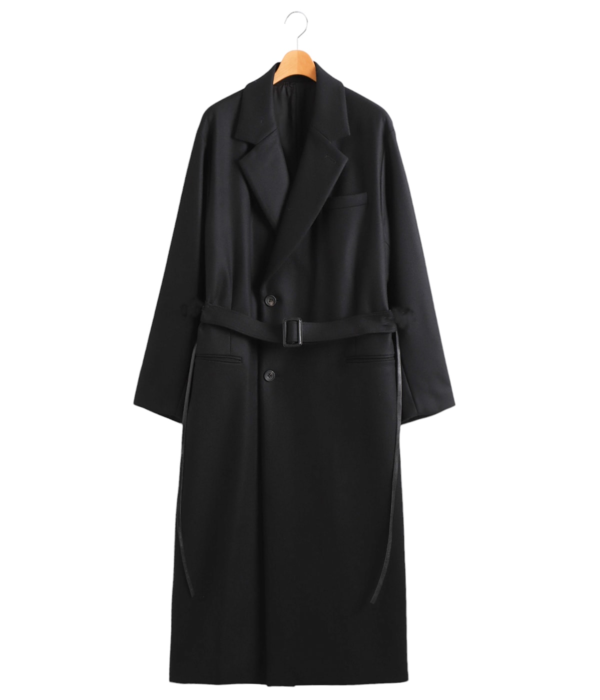 OVERSIZED MAXI-LENGTH DOUBLE BREASTED COAT | ssstein