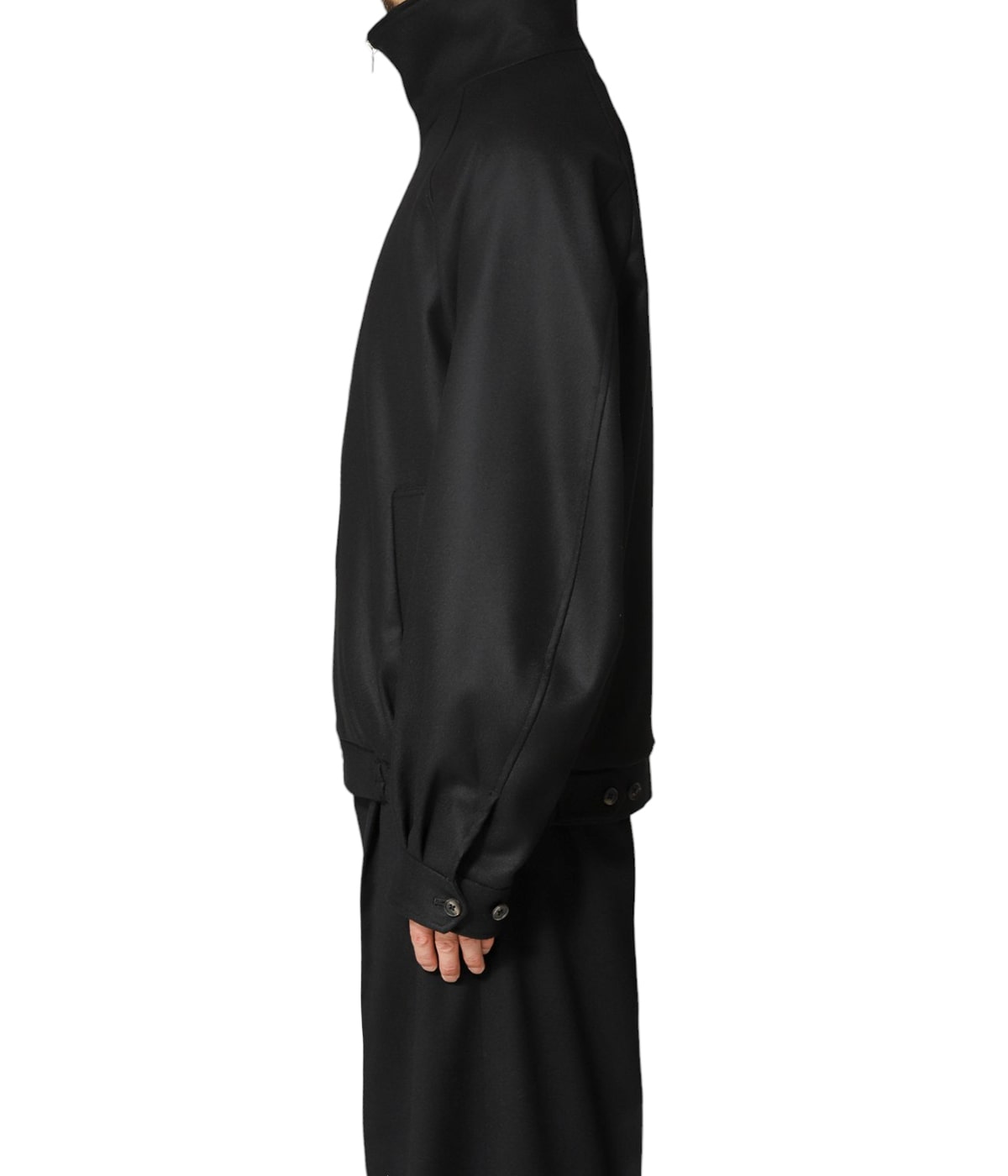 MELTON ZIP UP BLOUSON | ssstein(シュタイン) / アウター