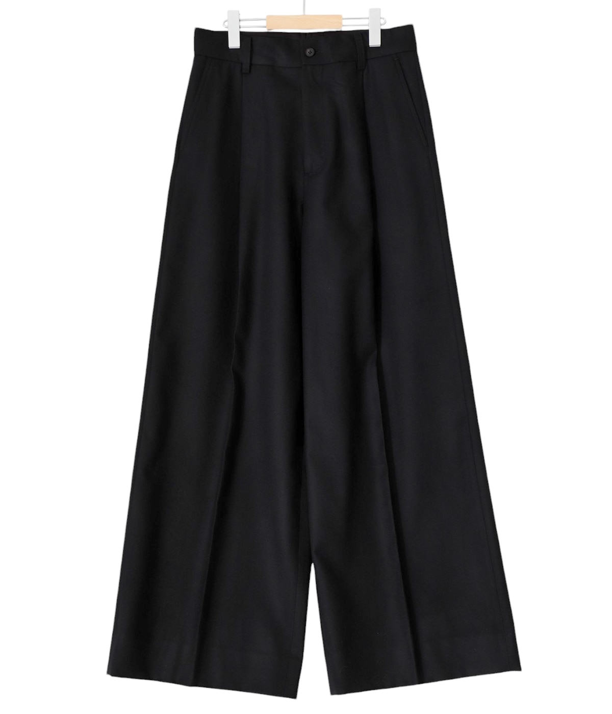 パンツ stein 24AW EXTRA WIDE TROUSERS stein EXTRA WIDE TROUSERS・MILITARY KHAKI - tity
