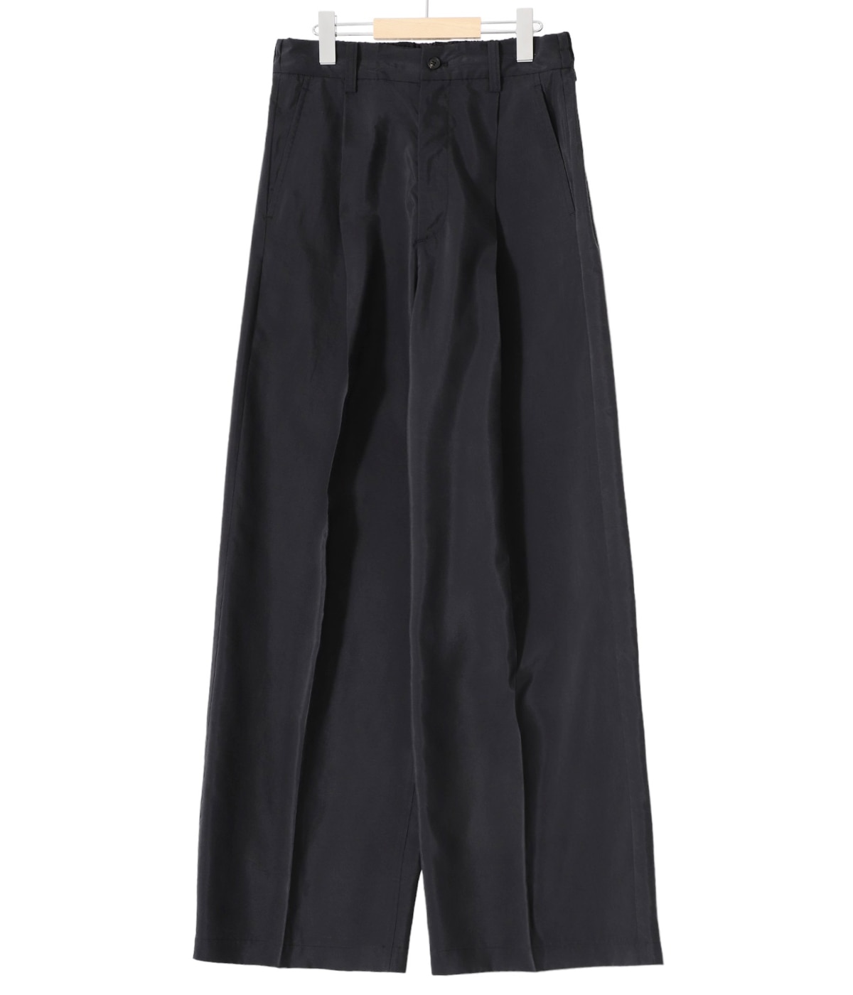 パンツ stein Nylon Military Wide Trousers bk Easy Wide Trousers – La Garçonne
