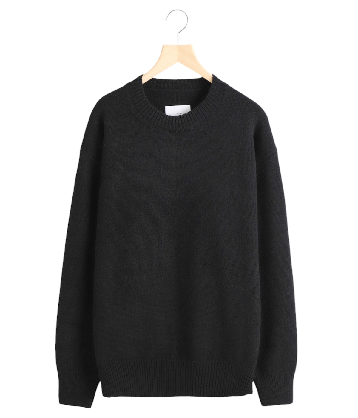 EXTRA FINE WOOL WARM KNIT CREW NECK LS
