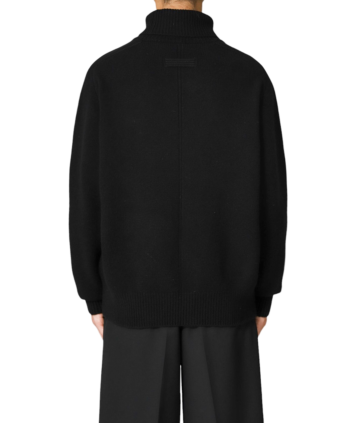 EXTRA FINE WOOL WARM KNIT TURTLE NECK LS | ssstein