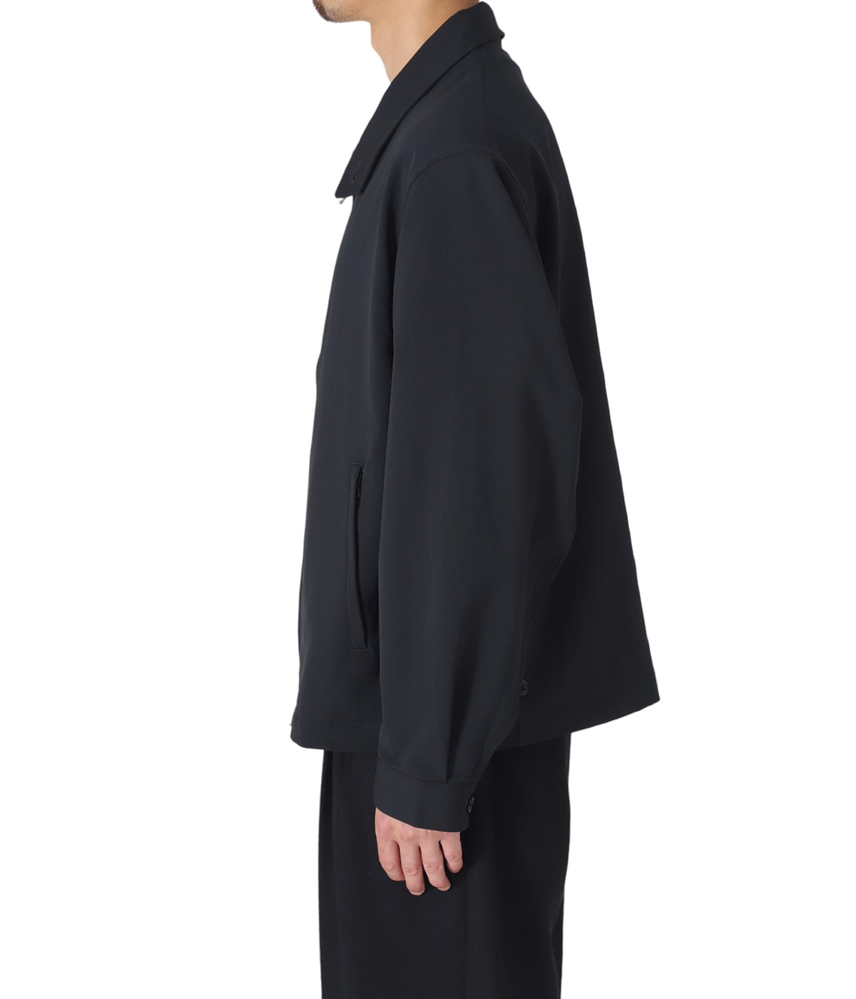 ナナミカ ALPHADRY Crew Jacket nanamica / ナナミカ | ALPHADRY Crew Jacket - Black | 通販