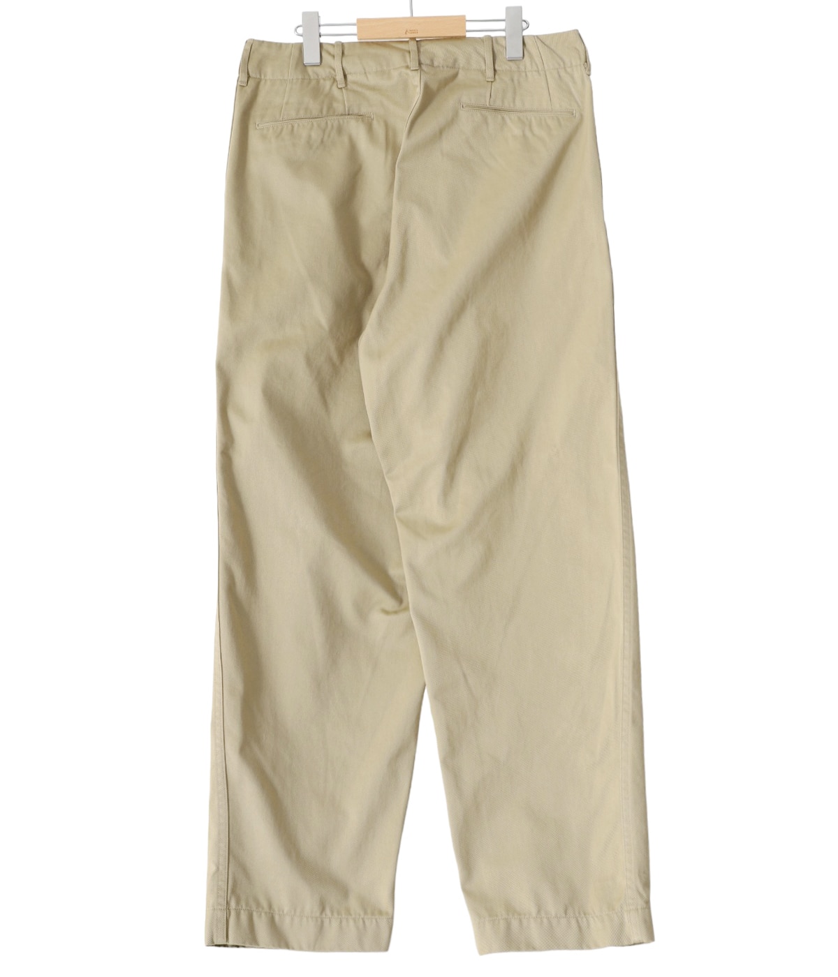 ★極美品 nanamica ワイドテーパードチノ SUCF913 ベージュ 30 nanamica Wide Chino Pants KHAKI 22FA-I（ナナミカ ワイド チノ