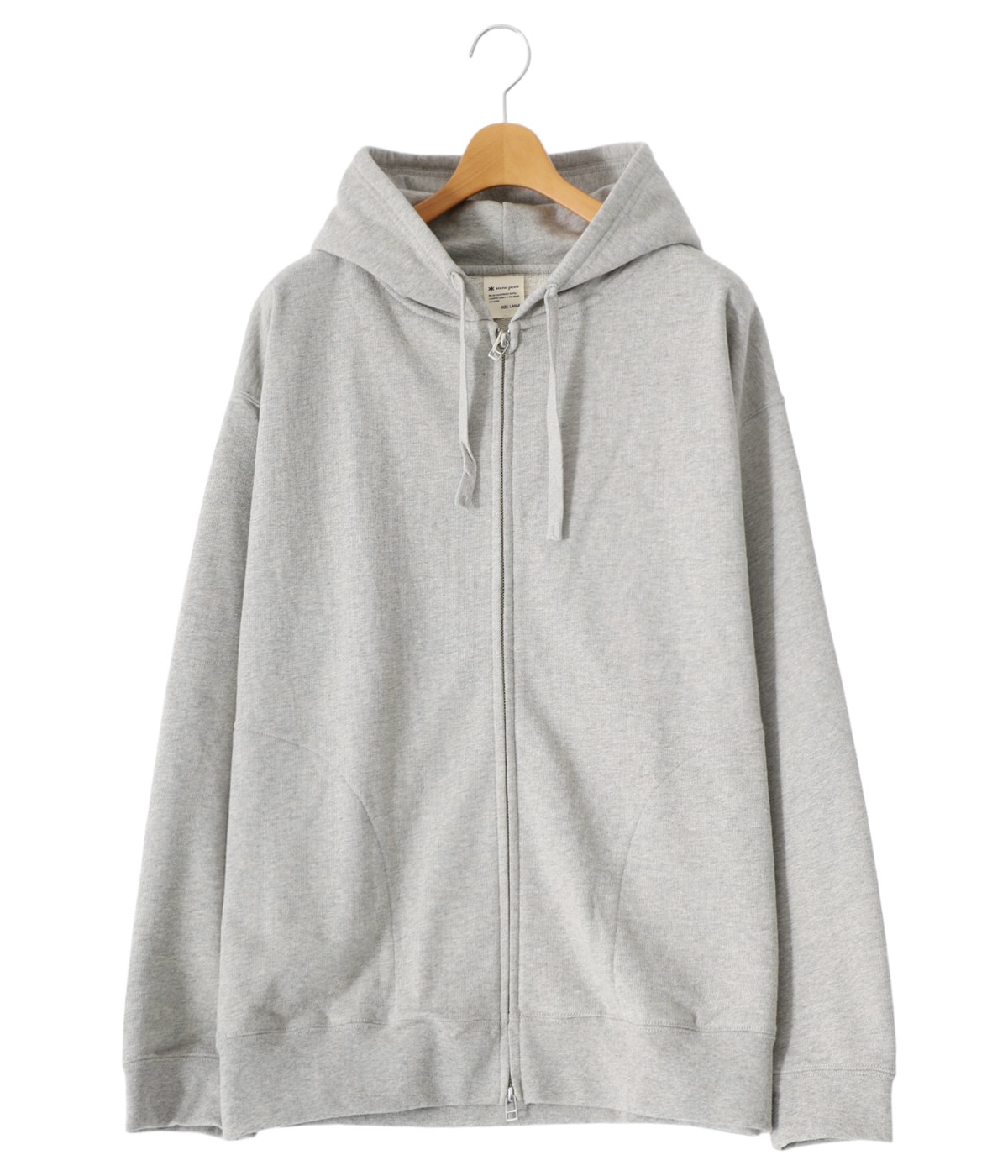 Recycled Cotton Zip Up Hoodie | snow peak(スノーピーク