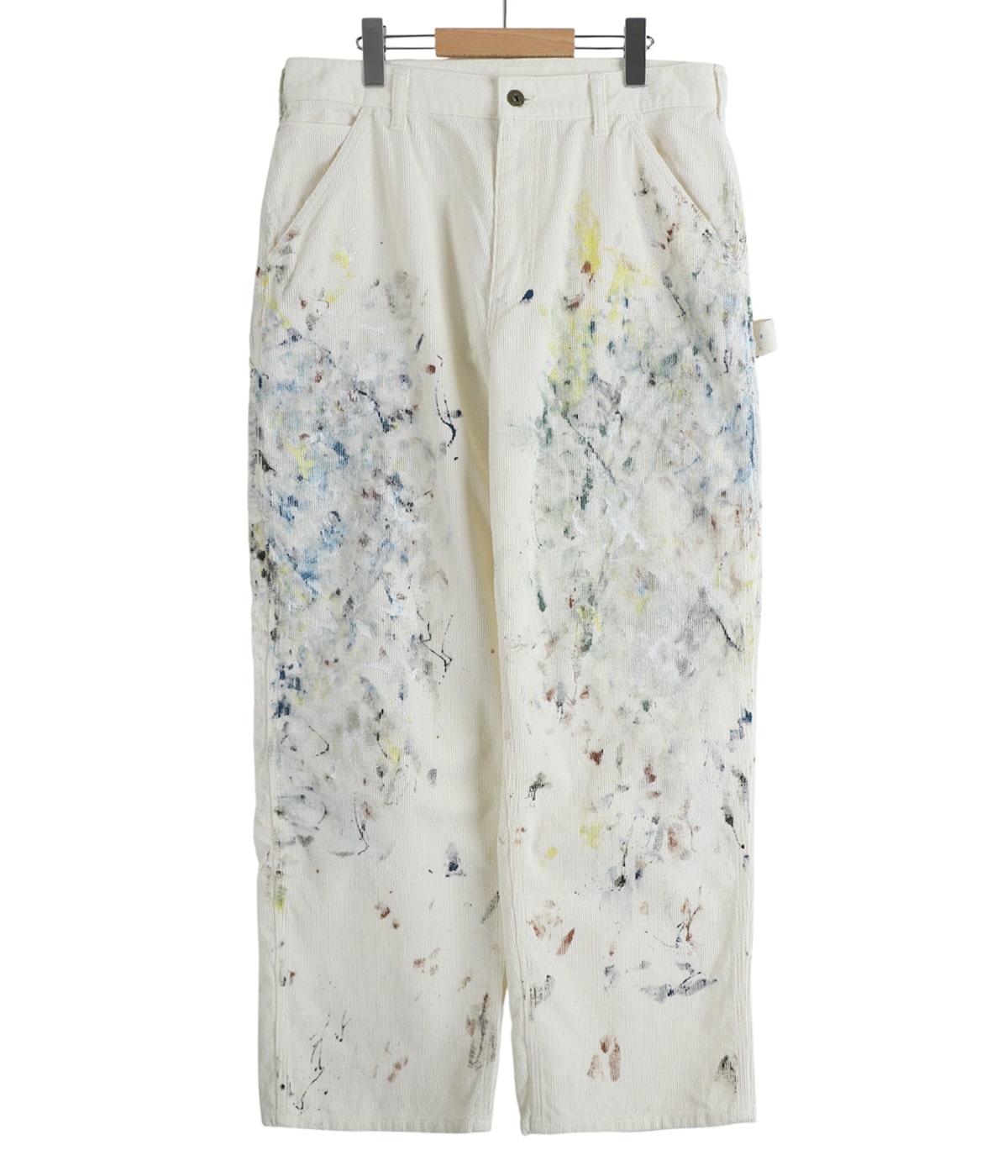 CORDULOY CARPENTER PAINTED PANTS | SWJP(エスダブリュージェーピー