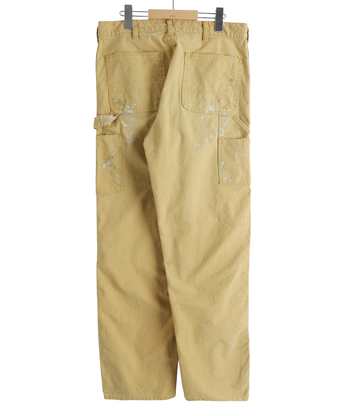 PHEENY ワークパンツ PHEENY(フィーニー) Double cloth high waist semi flared
