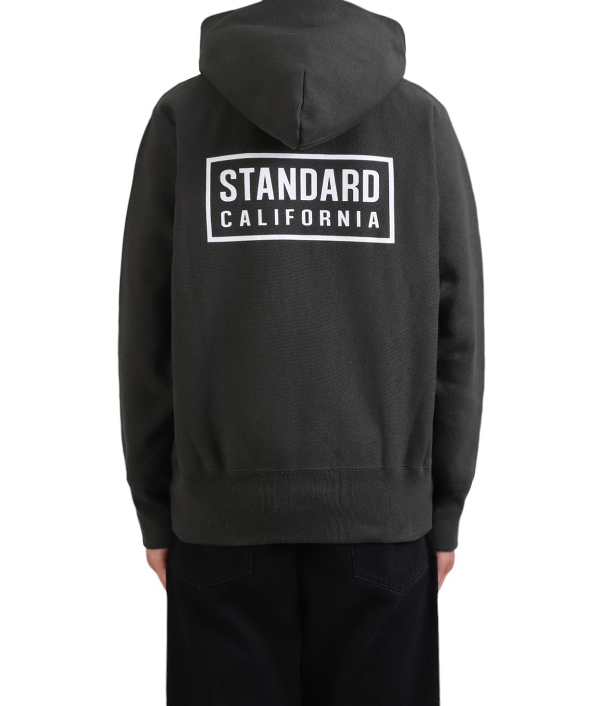 STANDARD CALIFORNIA SD hood パーカー 24aw-jeff-logo-hood-black-top.jpg