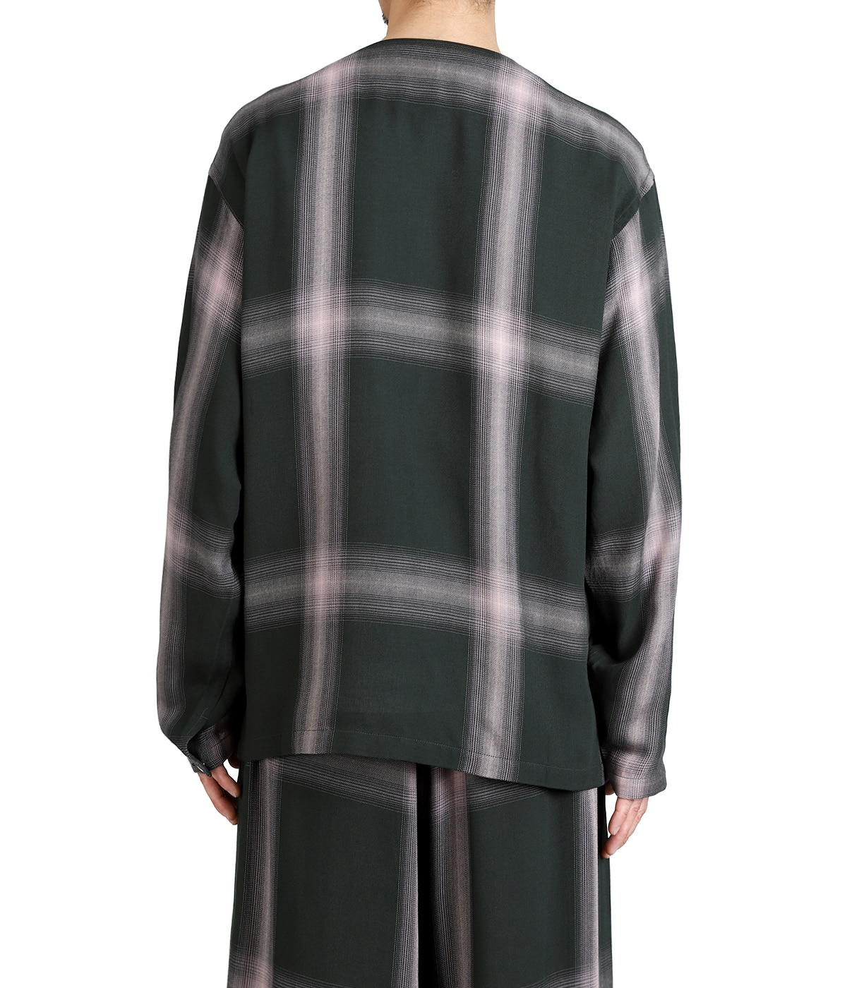 V Neck Shirt - Rayon Plaid | NEEDLES(ニードルズ) / トップス 長袖