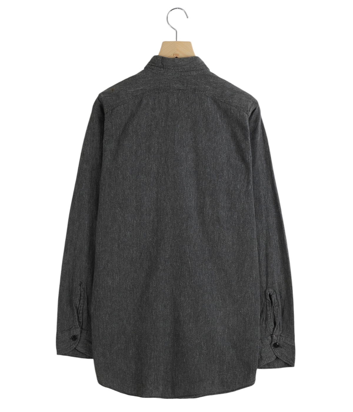 USED】50's BIG YANK BLACK CHAMBRAY SHIRT | VINTAGE