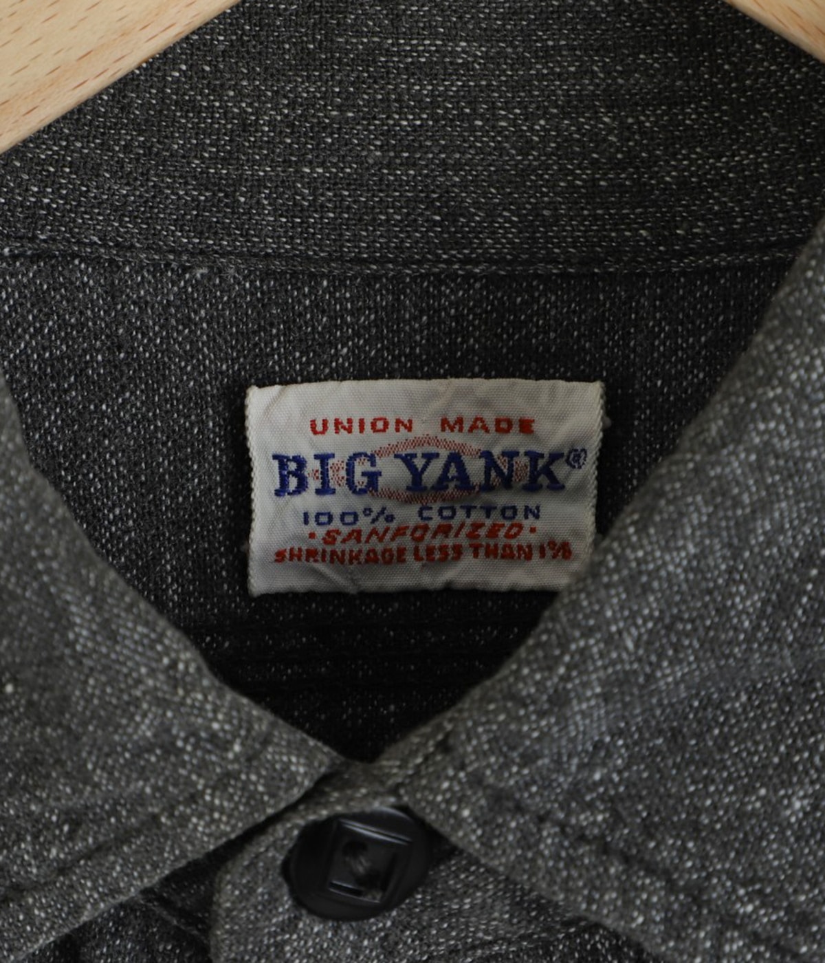 BIG YANK シャンブレーシャツ 60s～ BIG YANK Chambray Work Shirt (L) w/Embroidery | Wonder