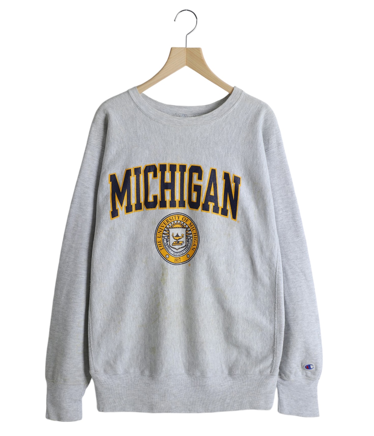 Champion MICHIGAN 90sリバースウィーブ USA製 90s Champion R/W Sweatshirt 