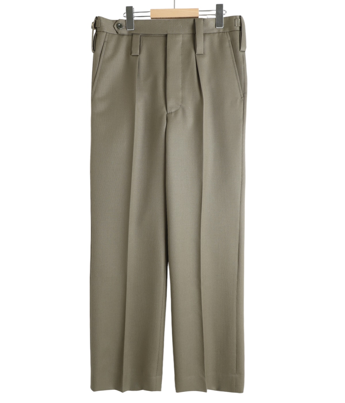 BRITISH BARRACK TROUSERS WOOL MOHAIR GABADINE | Tangent
