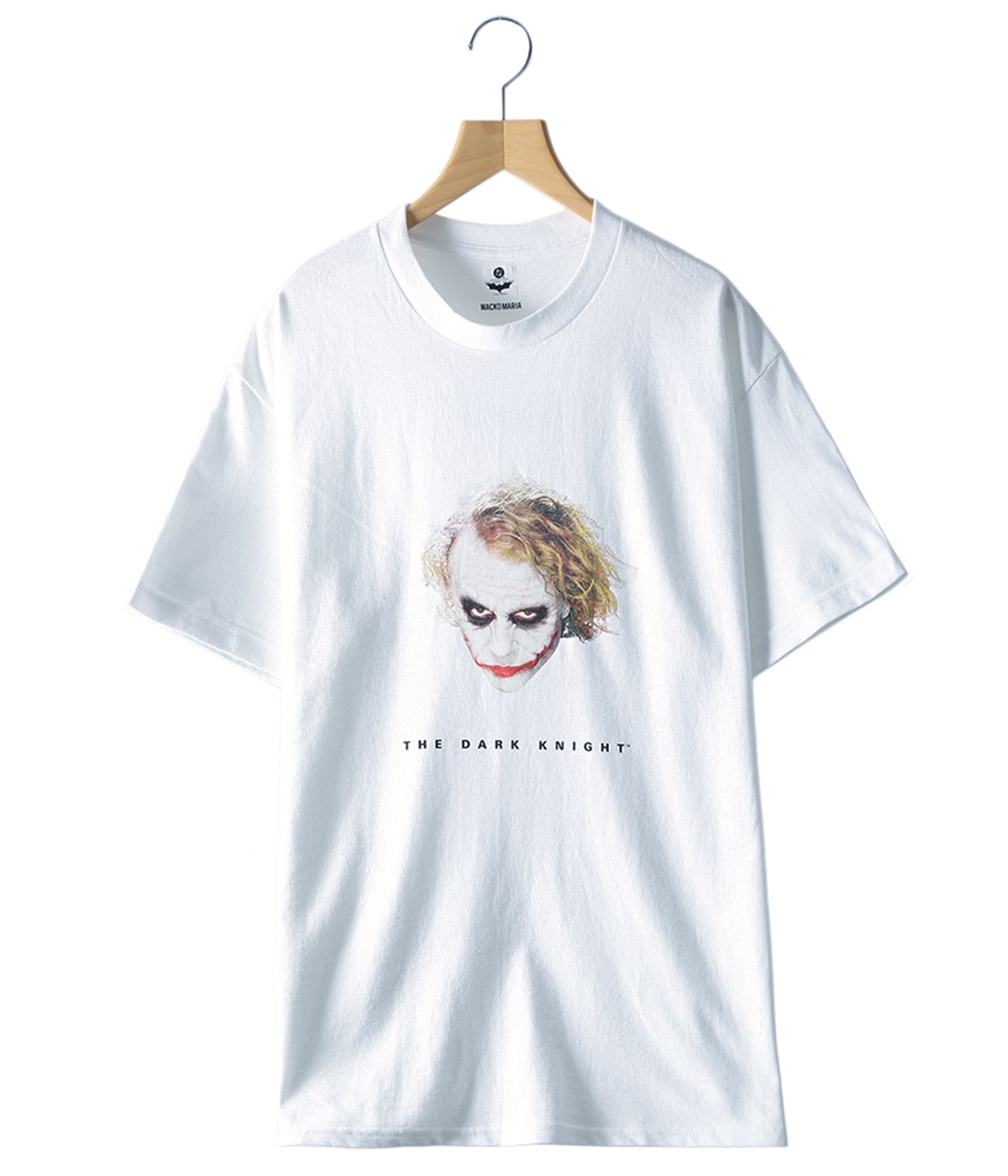 L ワコマリア the dark knight trilogy T 05 白 THE DARK KNIGHT TRILOGY / T-SHIRT (TYPE-5)【WHITE】｜WACKO