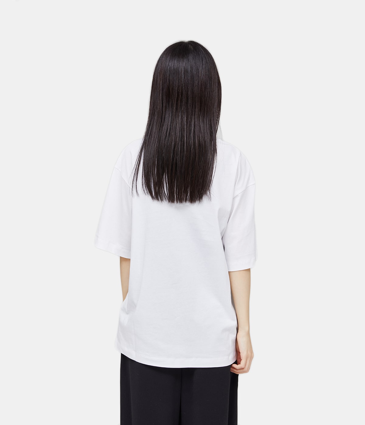 MARNI★ポップフィールズ マルニ ロゴ Tシャツ 半袖 ホワイト MARNI (マルニ) ロゴプリント クルーネック 半袖 Tシャツ Pop