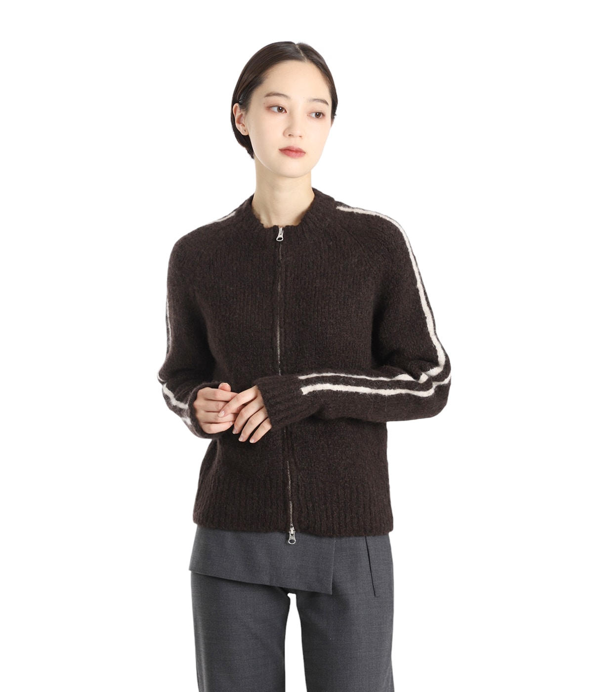 Paloma Wool ジッパートップス Folch Zip Top in White – SVRN