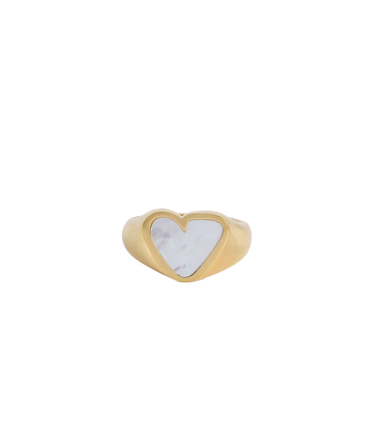 レディース】HEART STONE RING GLD | PREEK(プリーク