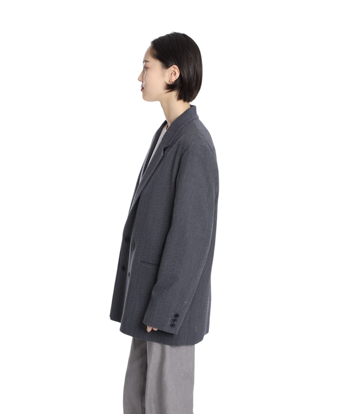 セール　未使用タグ付　サヤカディヴィス　オーバーサイズブレザー　麻　ジャケット 楽天市場】SAYAKADAVIS サヤカデイヴィス 日本製 OPEN COLLAR