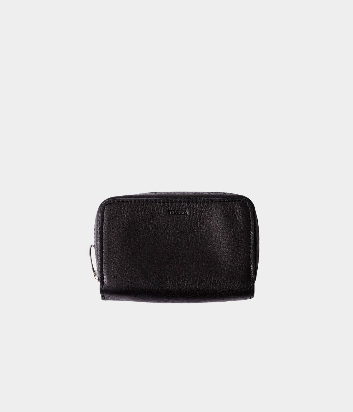 TEMBEA MINI ZIP MINI NUME ブラック ミニ財布 TEMBEA Mini Zip Nume leather - Black