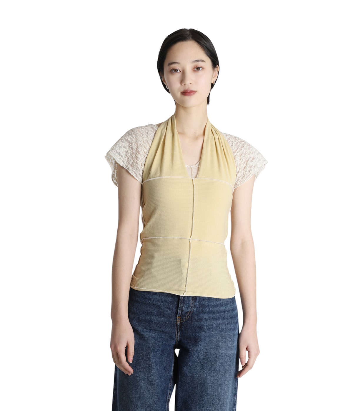 はな　base range トップス FREAK'S STORE tシャツ Baserange/ベースレンジ API WRAP TOP