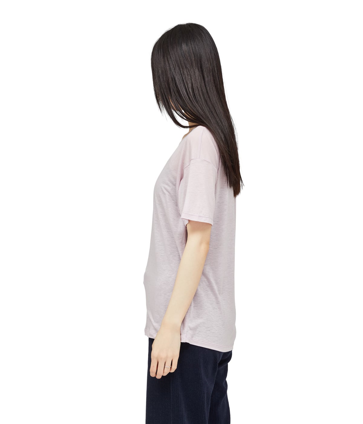 BASERANGE NAPE SWEAT SHIRT ベースレンジ　アイボリー TEE SHIRT | BASERANGE (Women)/ベースレンジ | 三越